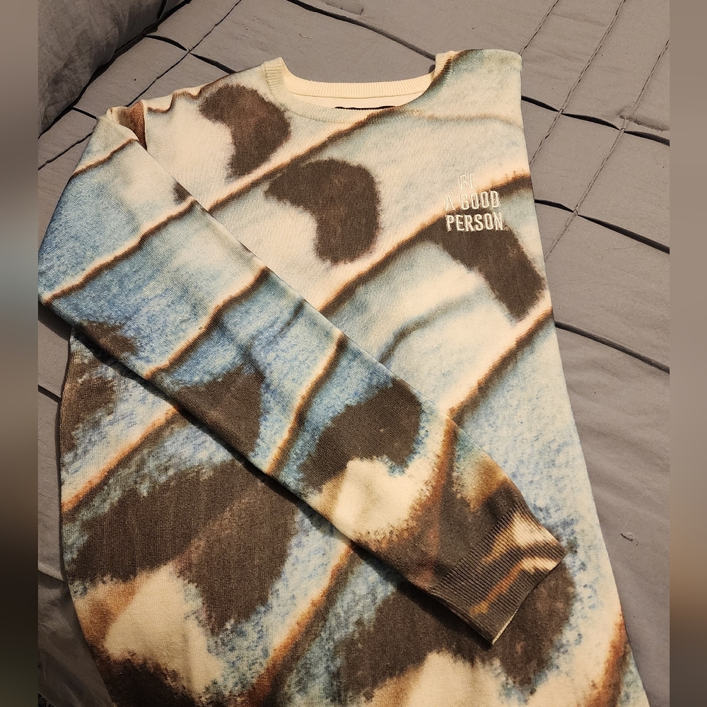 Butterfly Pattern Sweater